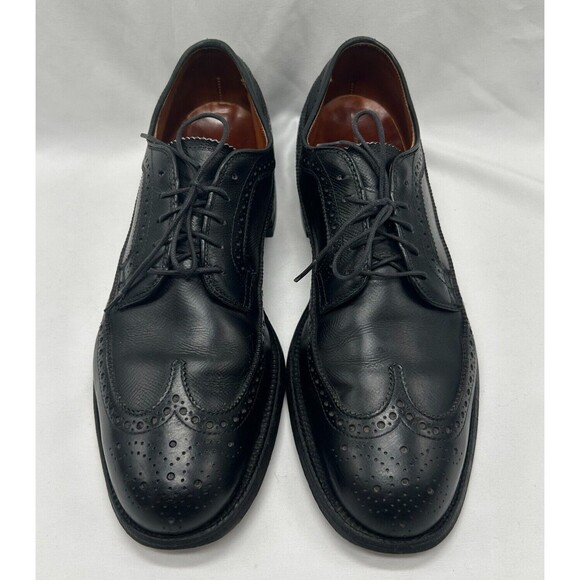 Alden Other - VINTAGE Alden 637 Wingtip Oxford Black Leather Dress Shoes- Truflare Sz 10.5 A/C